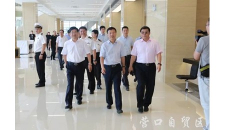 辽宁省商务厅厅长宋彦麟到营口自贸区调研